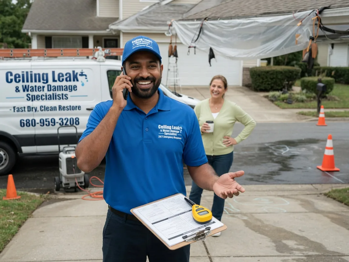 Ceiling Leak Cleanup North Babylon, NY FAQs